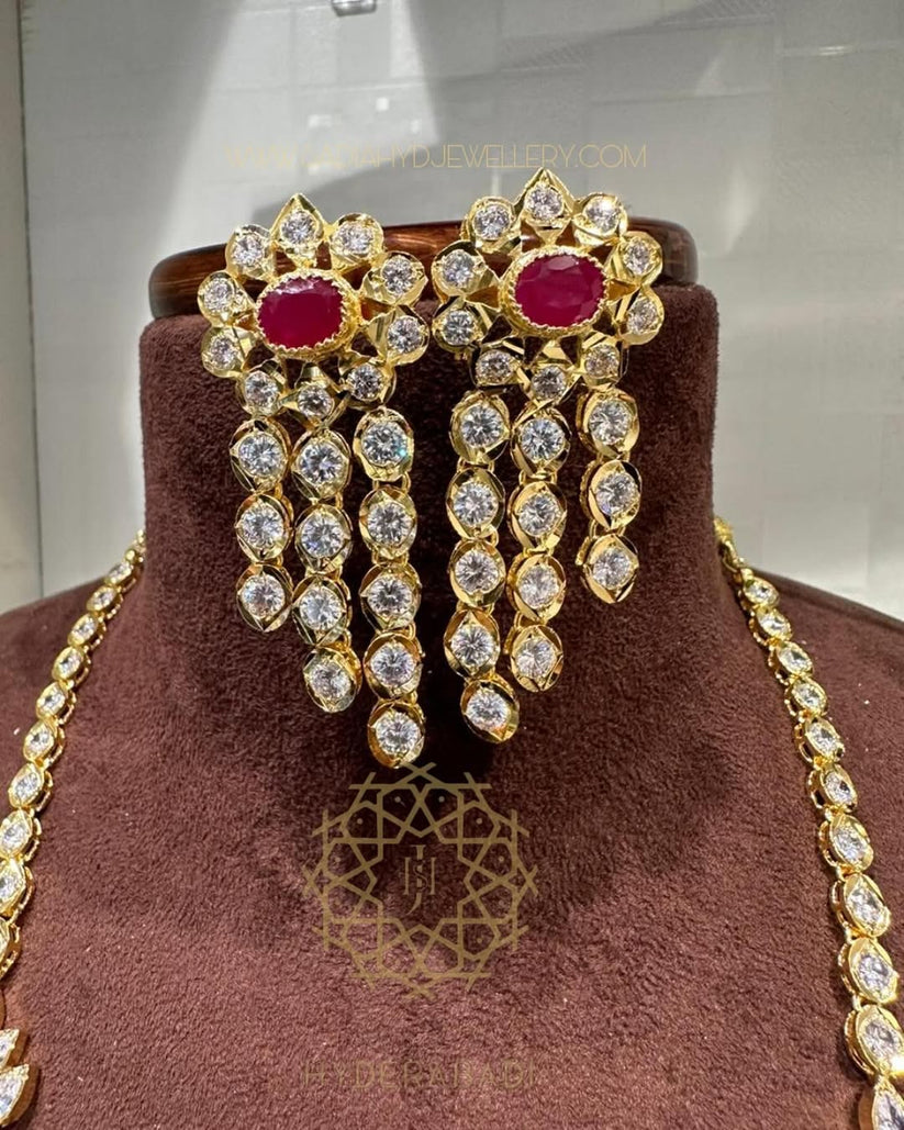 Ruksana Real Ruby Rani Haar – Sadiahyderabadi