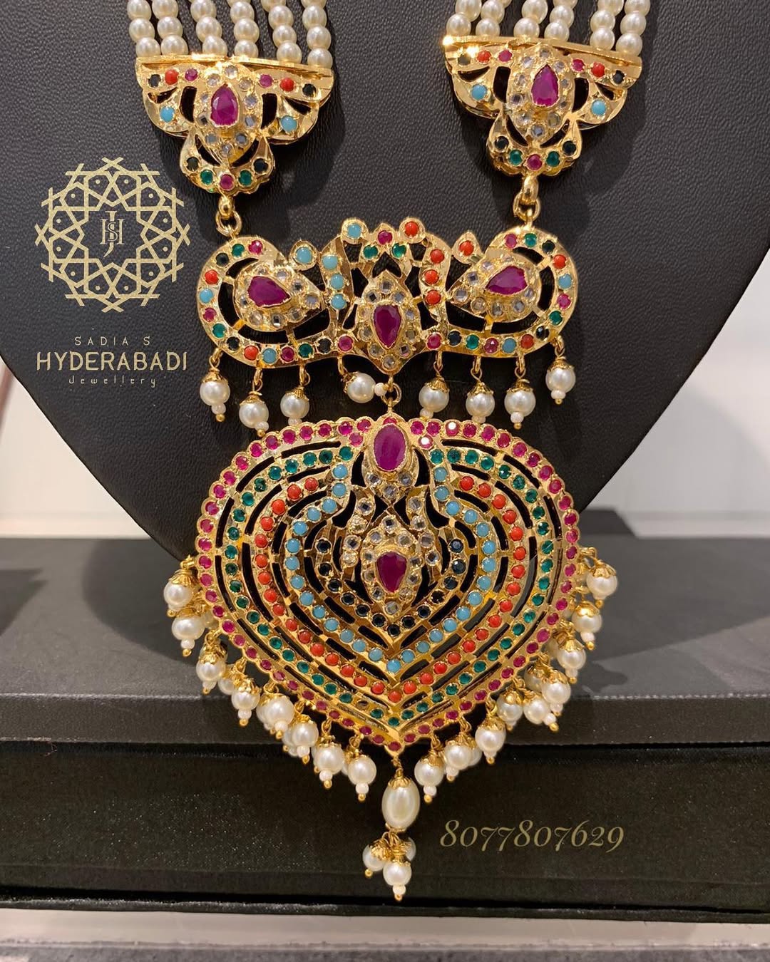 Reshma Multicolour Rani Haar