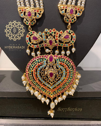 Reshma Multicolour Rani Haar