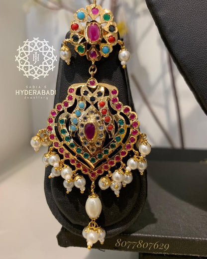 Reshma Multicolour Rani Haar