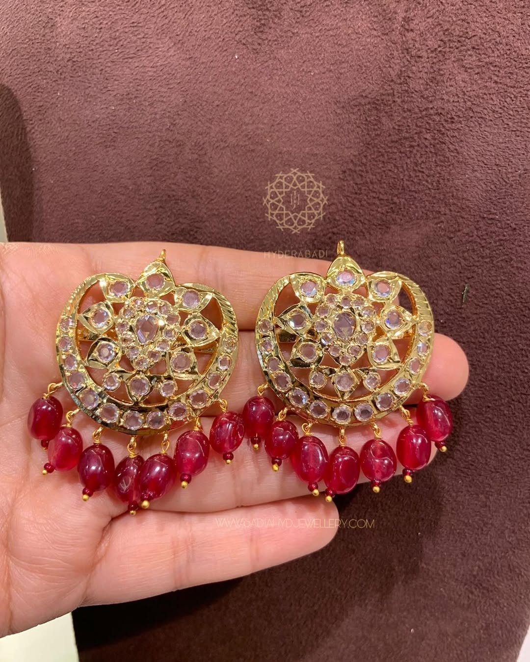 Shifa Red Beads Choker