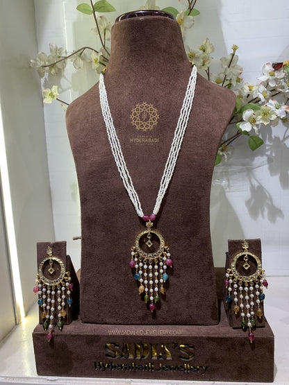 Sidra Multi Colour Pendant Set