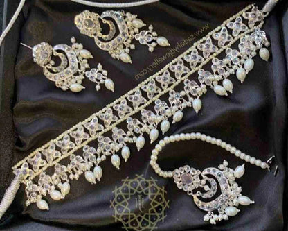Silver Plated Mahira Set