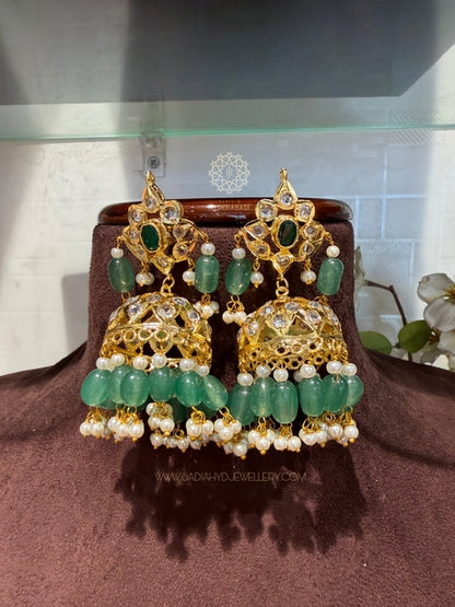 Soofia Light Green Necklace