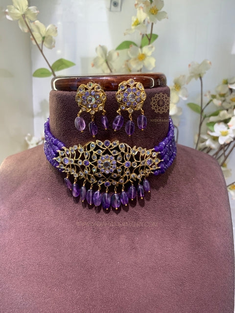 Urwa Purple Choker