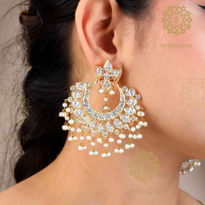 Yumna Gold Plated Chandbali