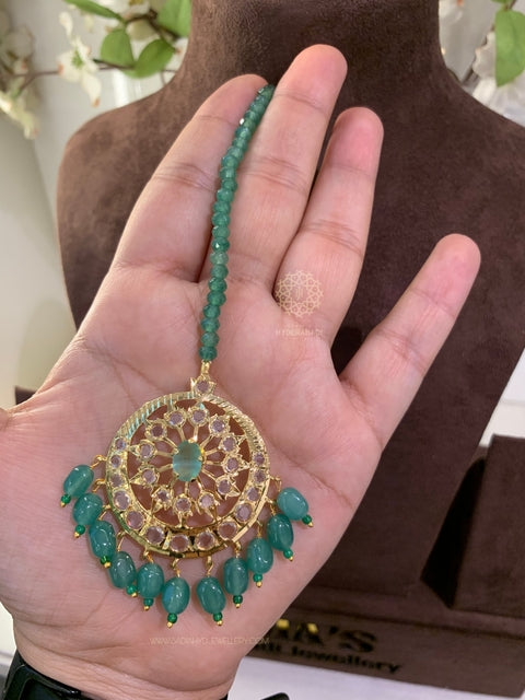 Zakira Light Green Tika