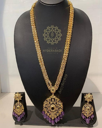 Zehra Real Amethyst Barfi Rani Haar