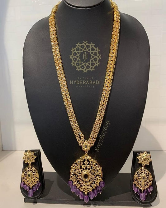 Zehra Real Amethyst Barfi Rani Haar