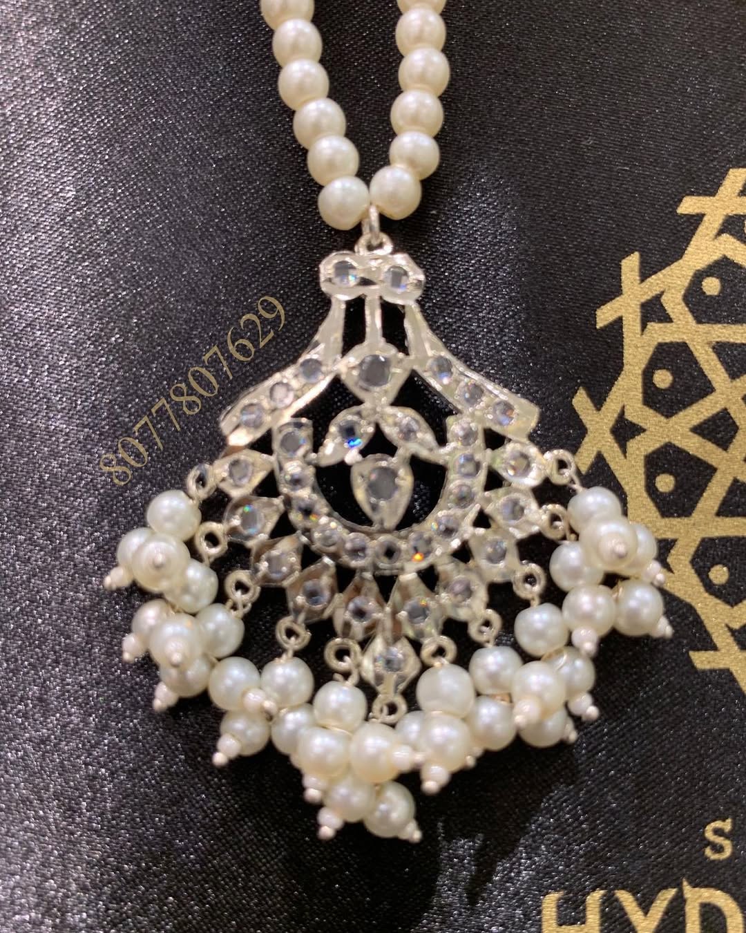 Zubia Silver Plated Pendant Set