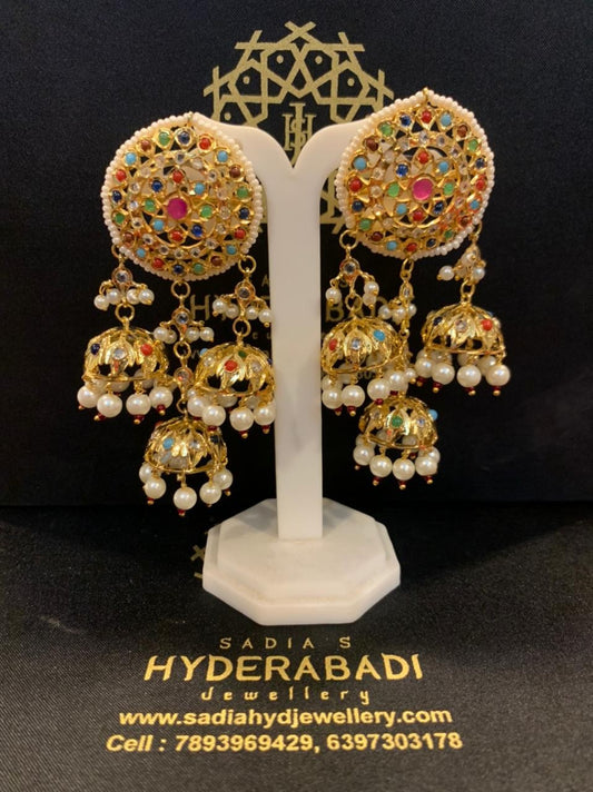 Kausar Multicolored Jhumki