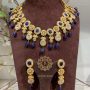 Tarab Real Sapphire Necklace Set