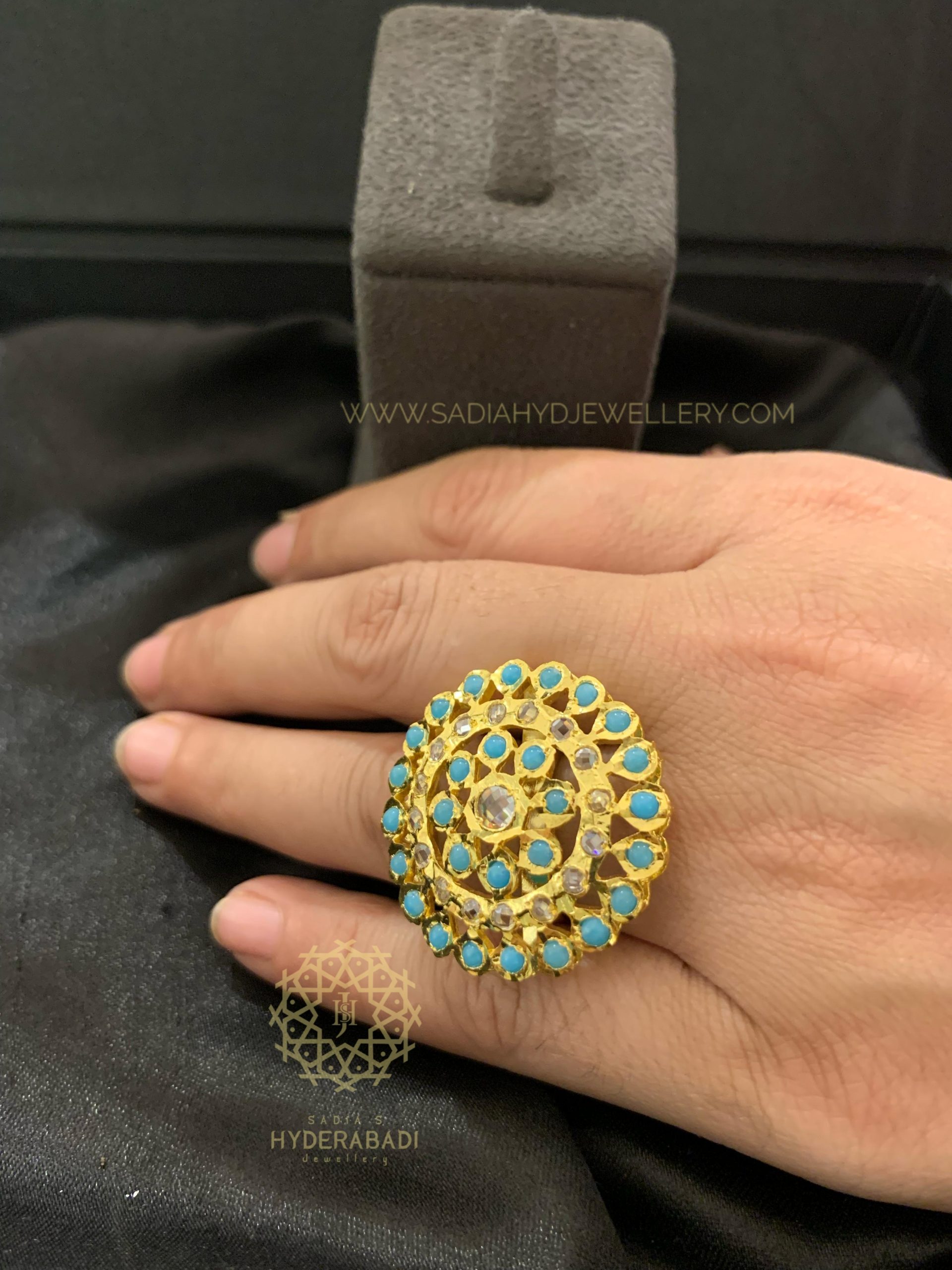 Zuni Firozi Ring
