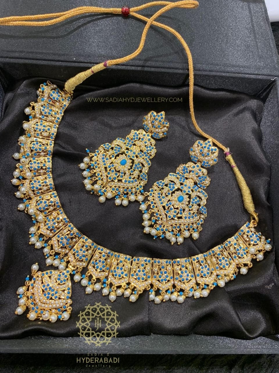 Firoza Jadau Mohsina Necklace Set