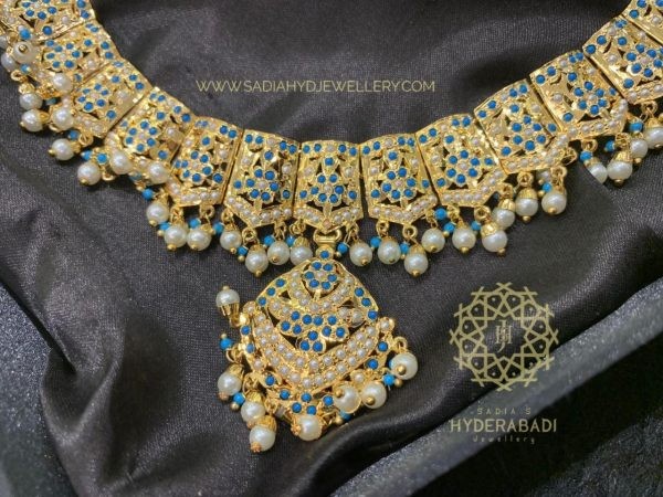 Firoza Jadau Mohsina Necklace Set